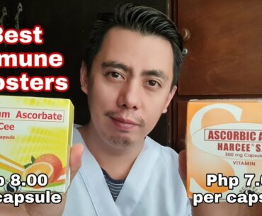 NURSE REVIEW 5 TIPS TO PROMOTE IMMUNE SYSTEM | ASCORBIC ACID (HARCEE) & CALCIUM ASCORBATE (BONE CEE)