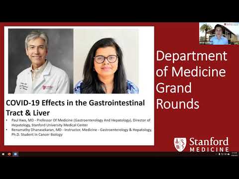 COVID-19 Effects in the Gastrointestinal Tract & Liver - Stanford Grand Rounds - 26 August 2020