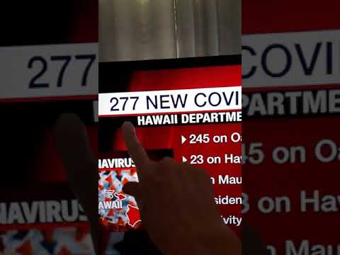 kauai, zero cases covid19, day 4: Big Island funeral cluster 23 cases tday. Maui 8 new coronavirus.