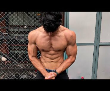 CRAZY Outdoor Gym Chest & Shoulder Workout | Preparing For Final Year