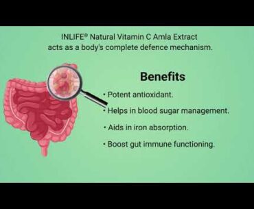 INLIFE Natural Vitamin C | Amla Extract | Immune Booster | Inlifehealthcare