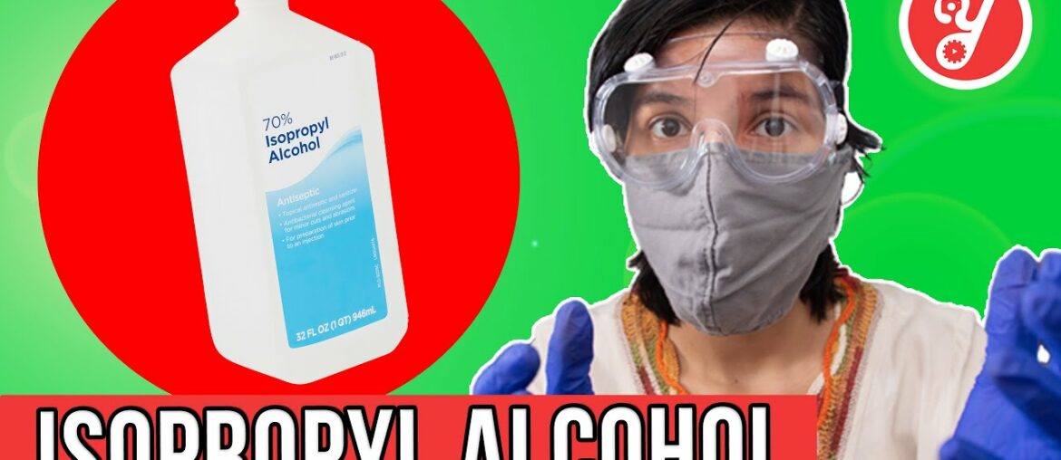 Isopropyl Alcohol Disinfectant [70% vs 91% vs 99%] Coronavirus | Yoguely