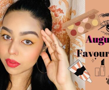 August Favourites || Monthly Favourite Products || Makeup Skincare Haircare || Mitrabinda Sen