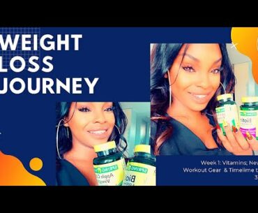 Weight Loss Journey: Week 1: Walmart Haul (Vitamins, Workout Gear and the big 30)