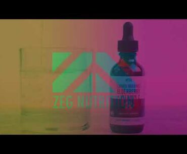 Zeg Nutrition's Organic Liquid Elderberry with Vitamin C