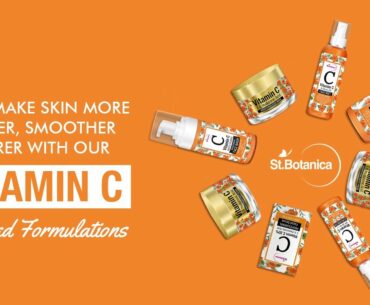 StBotanica Vitamin C Face Wash, Face Mask, Face Scrub, Sunscreen & More