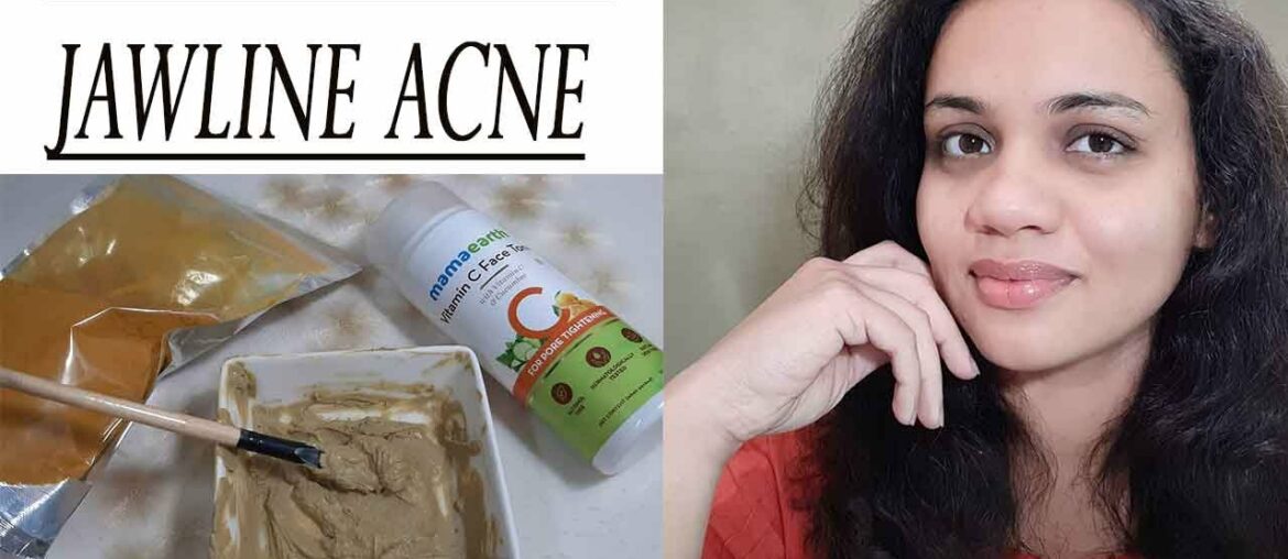 Face Pack with the Goodness of Vitamin C | Face Pack to CURE JAWLINE ACNEs