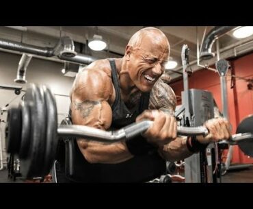 Dwayne TheRock Johnson Gym Workout 2020