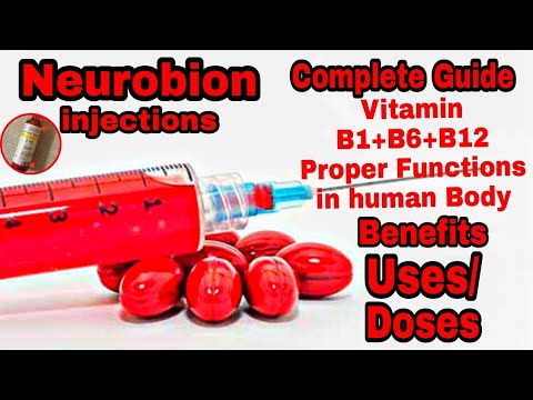 Neurobion (Vitamin B1+B6+B12) injections || Complete Guidelines, Benefits, Uses, Side Effects