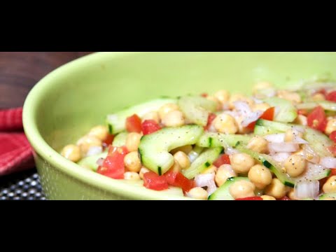 Cucumber Chickpea Salad - Recipe