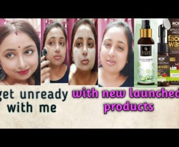 #makeup #wowproductreview #review get unready with me || get glowing skin #swati'sworldnlifestyle