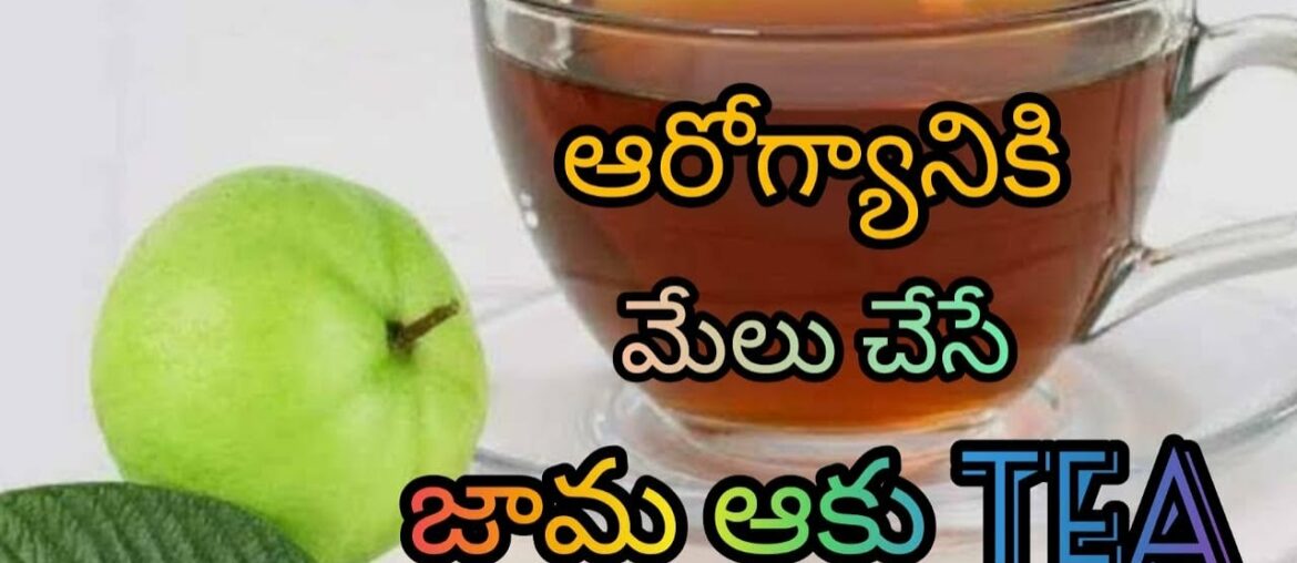 Guava Leaf Tea in telugu| Healthy Tea for Immunity Boosters |Vitamin C  Booster to fight with Covid