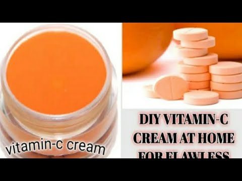 HOME MADE VITAMIN C NIGHT CREAM FOR YOUTHFUL, GLOWING SPOTLESS SKIN