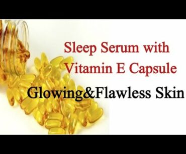 Beauty Serum with Vitamin E Capsule ||DIY Serum For Glowing Skin ||Aneela Khan Official