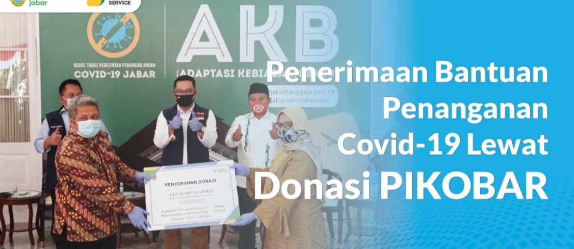 Penerimaan Bantuan Penanganan COVID-19 Fitur Donasi PIKOBAR