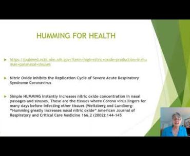 Humming Kills Coronavirus Germs excerpt