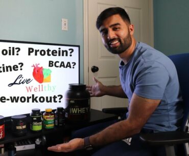 Supplements to start your fitness journey (What I take) | Live Well Live Wealthy