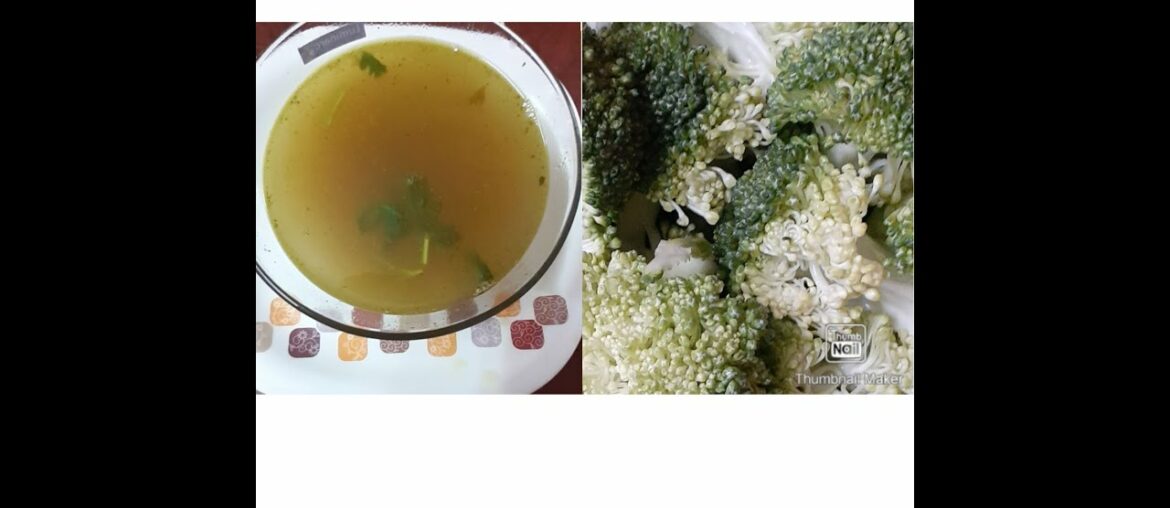 BROCCOLI SOUP- IMMUNITY BOOSTER ( EASY& HEALTHY RECIPE)