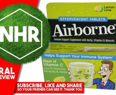 AirBorne, Blast of Vitamin C, Lemon-Lime, 10 Effervescent Tablets