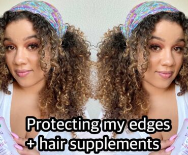 HOW I STYLE MY HAIR AFTER DEALING WITH HAIRLOSS + VITAMINS