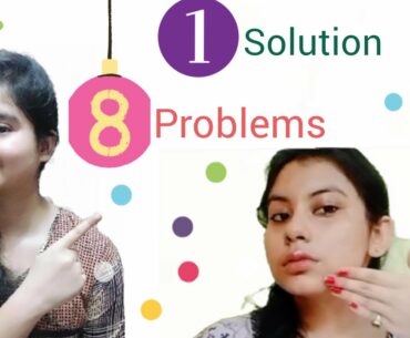 |8 Problem 1 Solution| You should know| Beauty~Astra