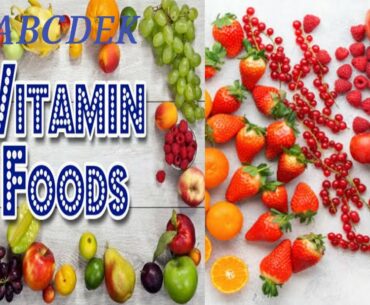 The ABCDEK OF VITAMIN  AND FOODS