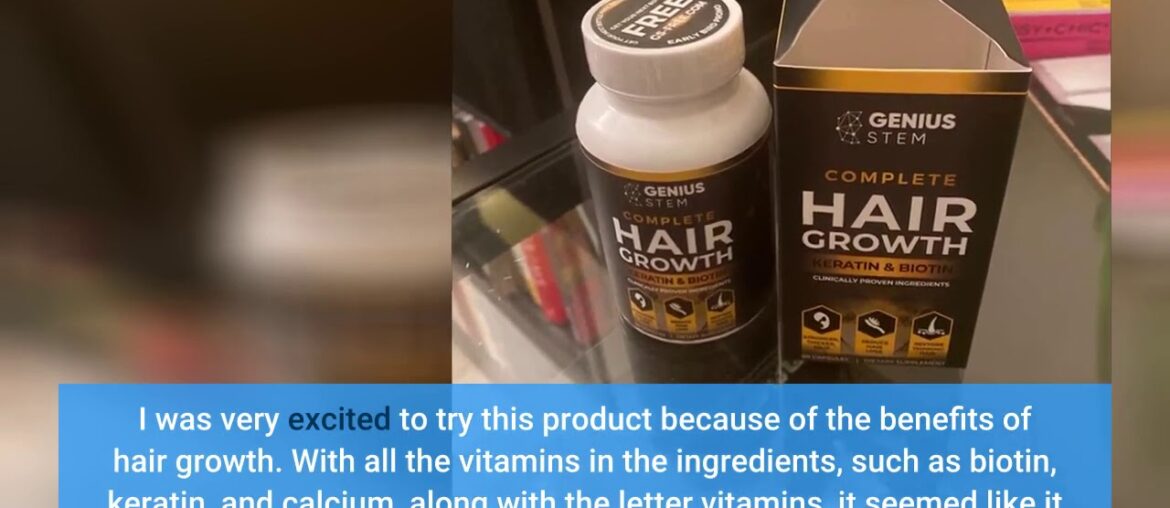 User Review : Hair Growth Supplement for Men & Women - DHT Blocker Support to Prevent Hair Loss...