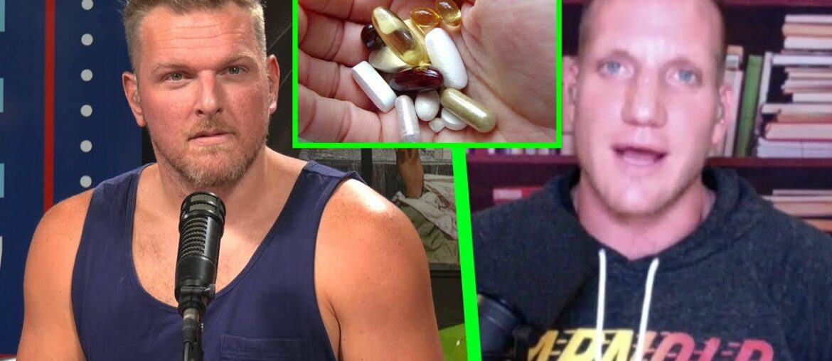 Pat McAfee & AJ Hawk Talk Supplements They Took In The NFL