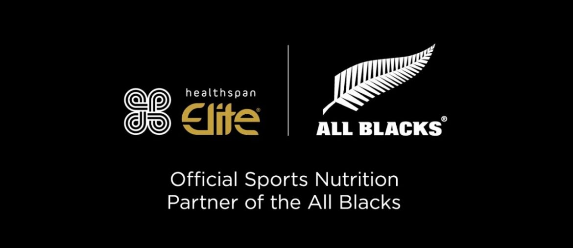 Healthspan Elite Official Sports Nutrition Partner of the All Blacks