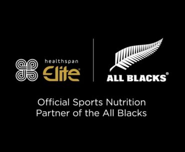 Healthspan Elite Official Sports Nutrition Partner of the All Blacks