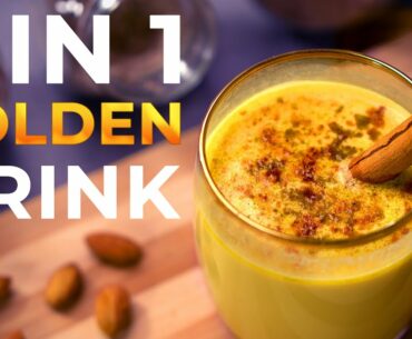 3 in 1 Golden Turmeric Milk | Immunity Booster Drink | Bedtime Latte | Winter Drink