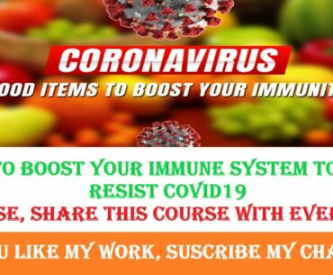 Udemy Sep 2-4 | Enroll 1 Udemy Paid Course on How To Boost Your Immune System To Help Resist COVID19