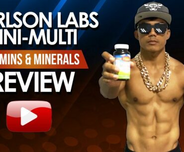Carlson Labs, Mini Multi, Vitamins & Minerals, Iron Free