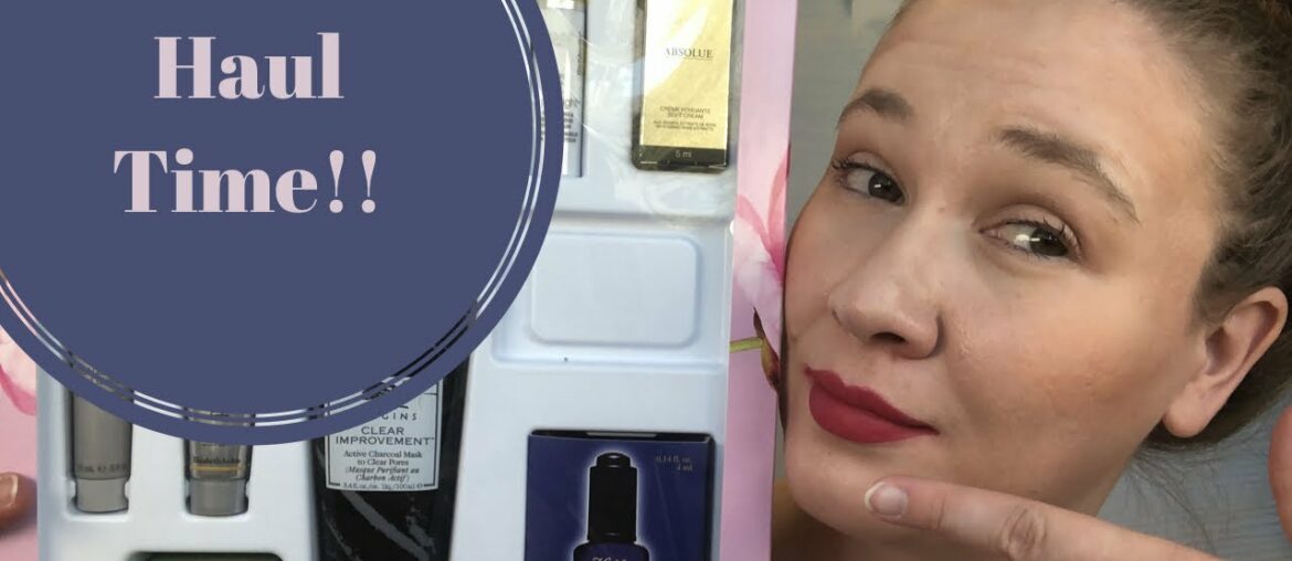 Beauty Haul!! Skincare, Makeup &  a little Bodycare! Josie Maran, Lancome & a Dillard's Beauty Set!