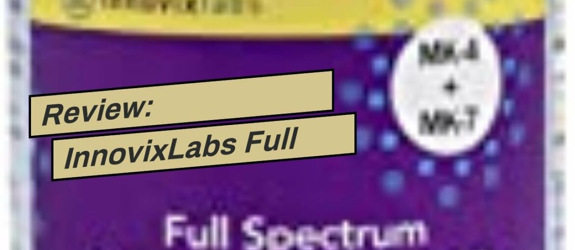 Review: InnovixLabs Full Spectrum Vitamin K2 with MK-7 and MK-4, Pure Trans Bioactive Form, 600...