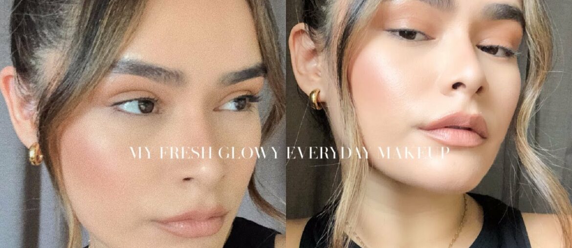 MY FRESH GLOWY EVERYDAY MAKEUP ROUTINE | Tania Todd