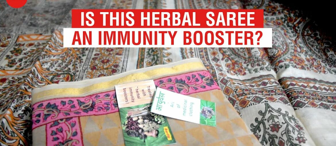 Is This Herbal Saree An Immunity Booster? | Ayurvastra | Boom Live I Coronavirus News