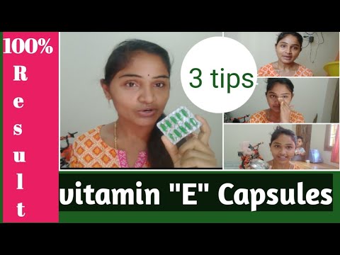 3 Simple and effective Beauty tips with vitamin "E" capsules||100%result||Siri Natural Tips||