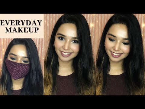 Mask Friendly Everyday Makeup | Smudge Proof Makeup While Wearing a Mask