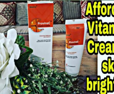 Affordable Vitamin C Cream for skin brightning honest Review |Saim beauty World