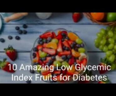 10 amazing low glycemic food for diabetes / Benefits / organic facts nutrition