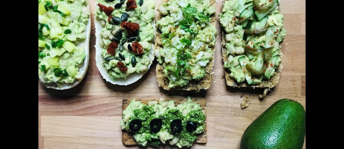 5 most HEALTHY and TASTY Avocado Toasts!!