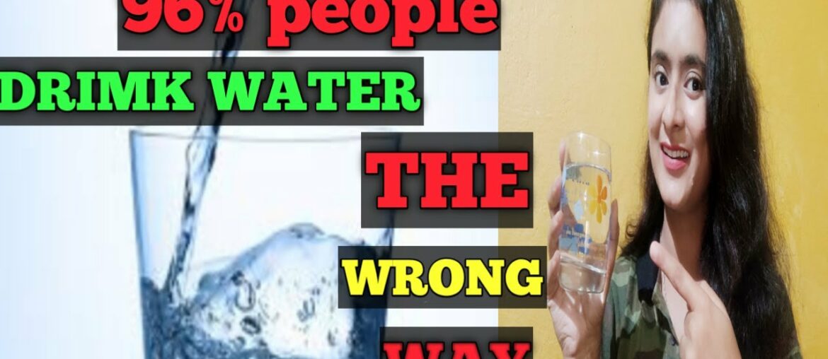 HOW TO DRINK WATER || (for wait loss/in right way)