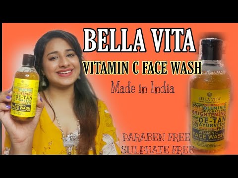 VITAMIN C FACE WASH REVIEW FOR MEN& WOMEN BY BELLA VITA ORGANIC|Stylehub|