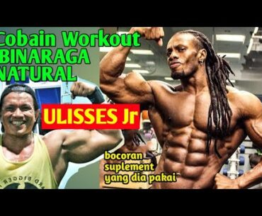 Saya Mencoba workout ala Binaraga Natural Ulisses juara muscle mania pro