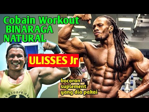 Saya Mencoba workout ala Binaraga Natural Ulisses juara muscle mania pro