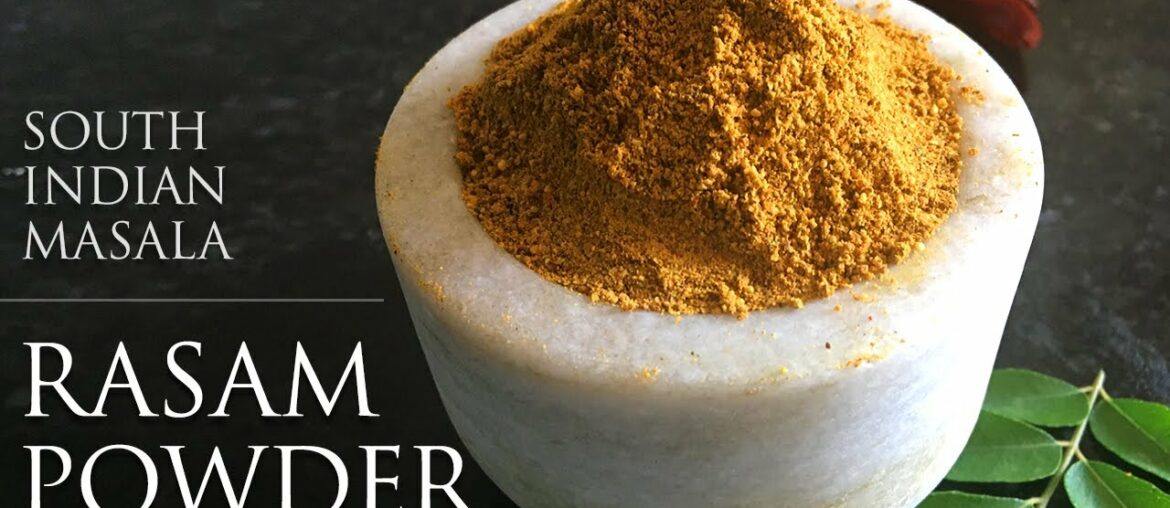 How to prepare RASAM POWDER at home | Homemade immunity booster powder