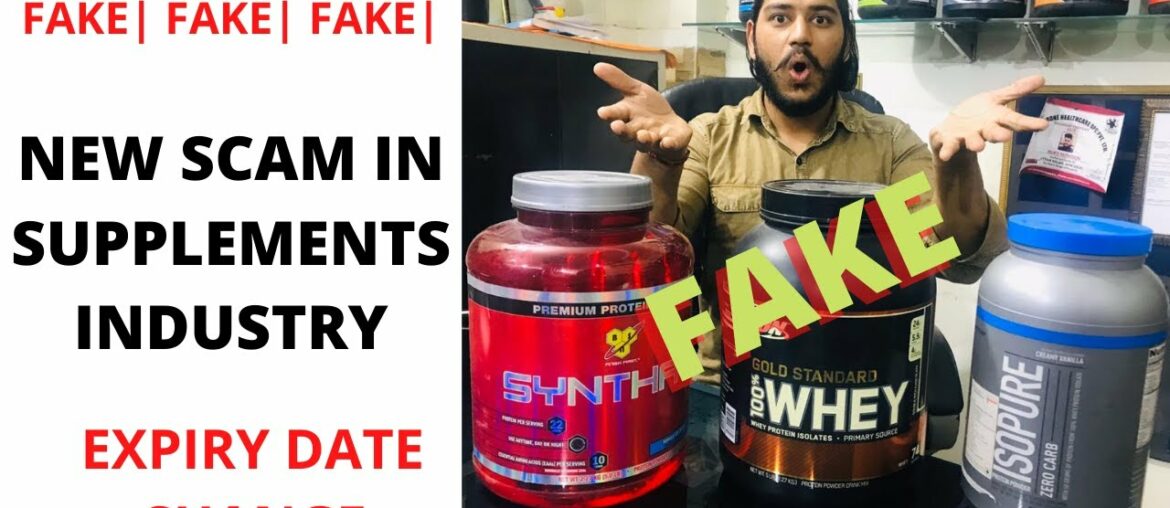NEW SCAM OF SUPPLEMENTS INDUSTRY