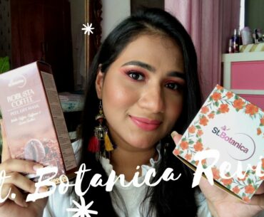 St.Botanica Coffee Peel Off Mask & Vitamin C Brightening Night Cream Review | Ankita Swarnkar