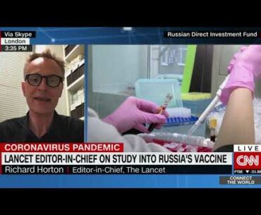 Russia's Covid-19 vaccine generated an immune response, study says